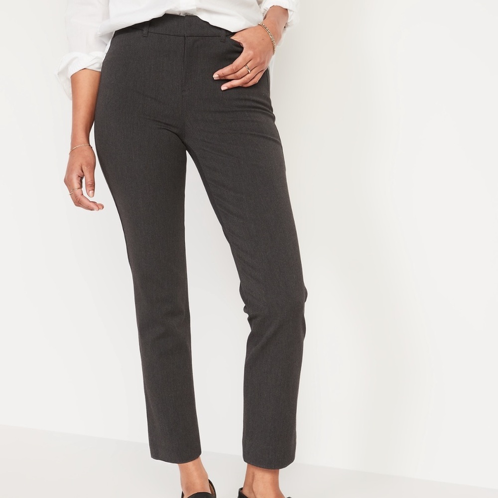 Old Navy Gray High Rise Pixie